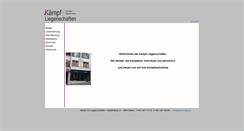 Desktop Screenshot of kaempfag.ch